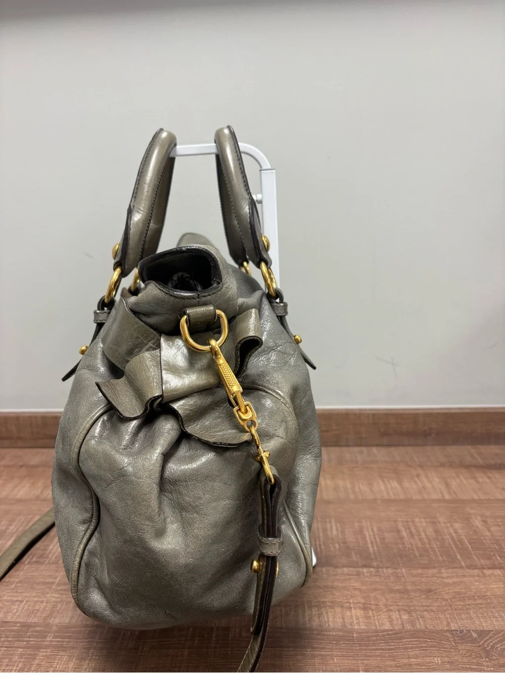 Miu Miu miu leather